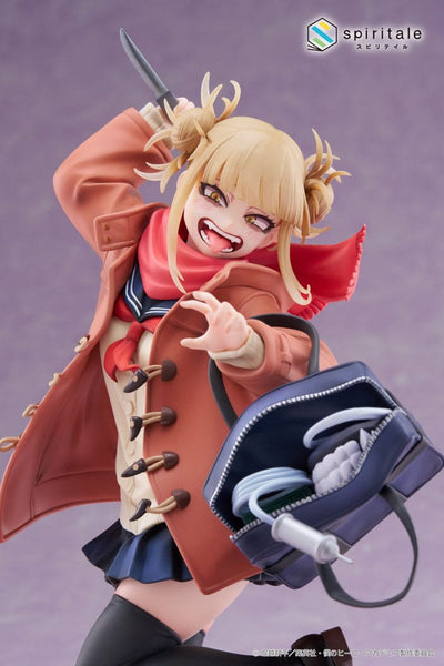 My Hero Academia Senpai PVC Statue 1/7 Himiko Toga Duffel Coat 27cm - Scale Statue - Spiritale - Hobby Figures UK