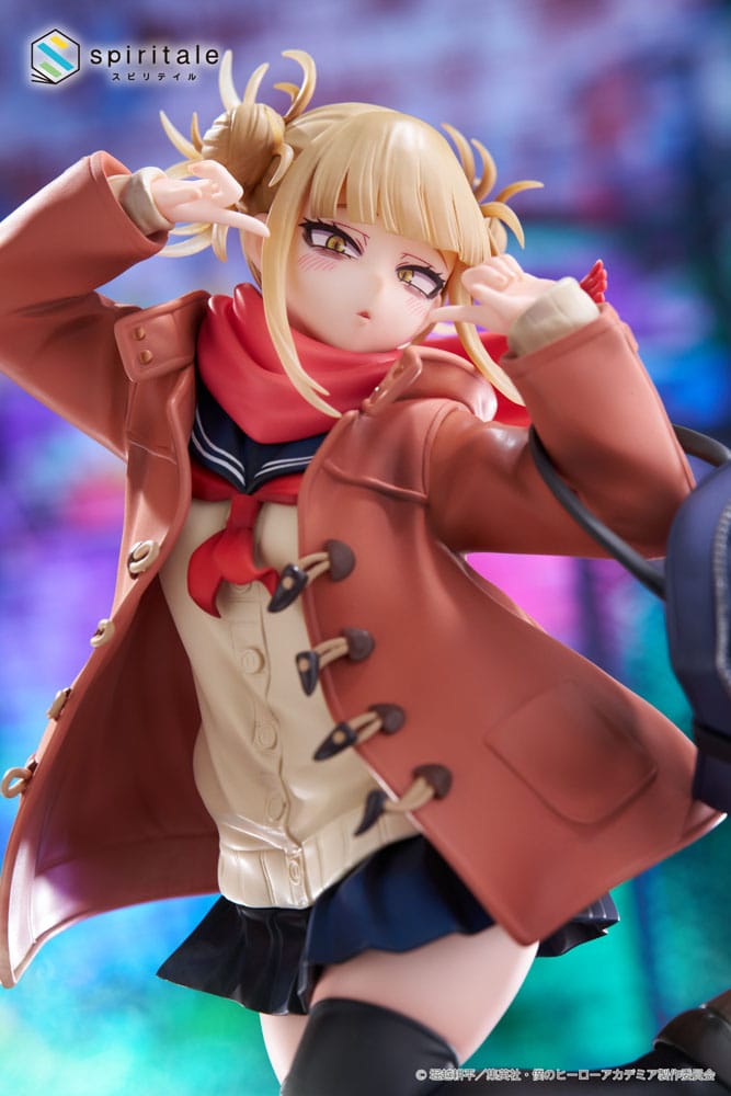 My Hero Academia Senpai PVC Statue 1/7 Himiko Toga Duffel Coat 27cm - Scale Statue - Spiritale - Hobby Figures UK