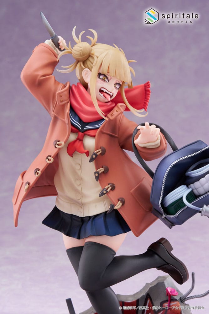 My Hero Academia Senpai PVC Statue 1/7 Himiko Toga Duffel Coat 27cm - Scale Statue - Spiritale - Hobby Figures UK