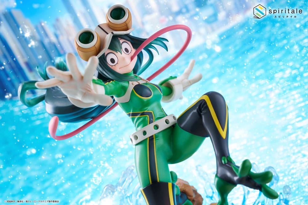 My Hero Academia PVC Statue 1/7 Tsuyu Asui Frog 32cm - Scale Statue - Taito Prize - Hobby Figures UK