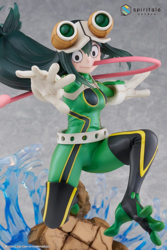 My Hero Academia PVC Statue 1/7 Tsuyu Asui Frog 32cm - Scale Statue - Taito Prize - Hobby Figures UK