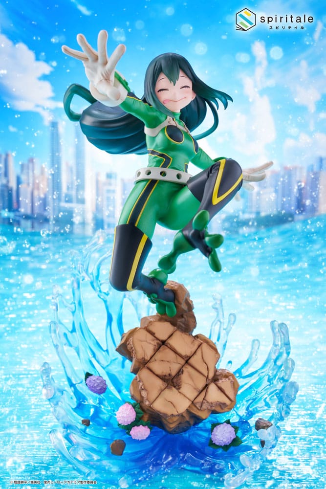 My Hero Academia PVC Statue 1/7 Tsuyu Asui Frog 32cm - Scale Statue - Taito Prize - Hobby Figures UK