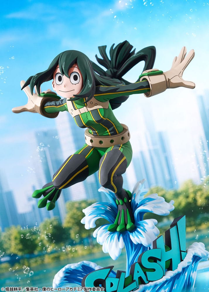My Hero Academia PVC Statue 1/8 Tsuyu Asui Hero Suit 2D Ver. 20cm - Scale Statue - Bellfine - Hobby Figures UK