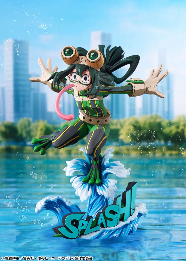My Hero Academia PVC Statue 1/8 Tsuyu Asui Hero Suit 2D Ver. 20cm - Scale Statue - Bellfine - Hobby Figures UK