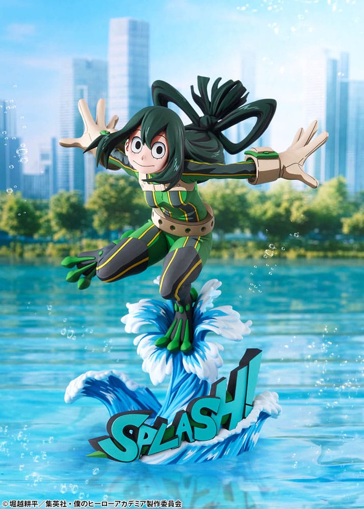 My Hero Academia PVC Statue 1/8 Tsuyu Asui Hero Suit 2D Ver. 20cm - Scale Statue - Bellfine - Hobby Figures UK