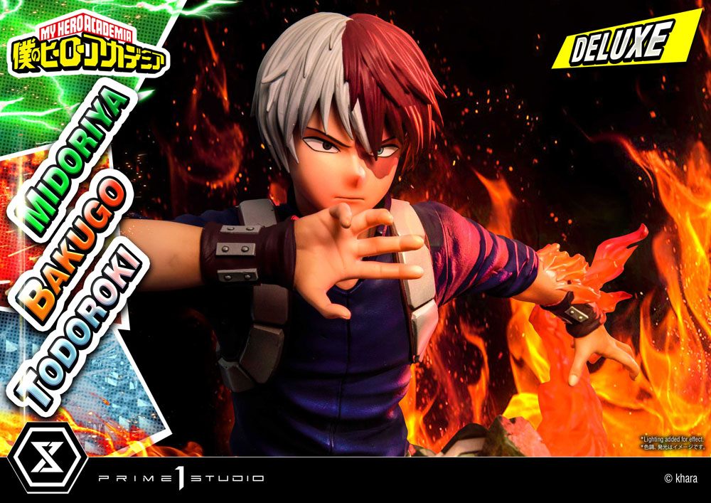 My Hero Academia Statue Midoriya, Bakugo & Todoroki Deluxe Bonus Version 69cm - Scale Statue - Prime 1 Studio - Hobby Figures UK