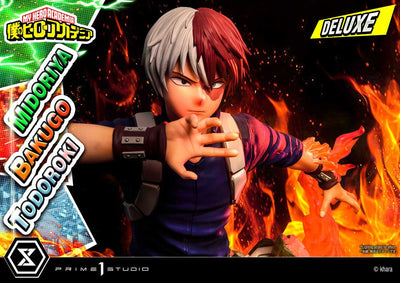 My Hero Academia Statue Midoriya, Bakugo & Todoroki Deluxe Bonus Version 69cm - Scale Statue - Prime 1 Studio - Hobby Figures UK