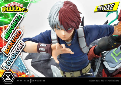 My Hero Academia Statue Midoriya, Bakugo & Todoroki Deluxe Bonus Version 69cm - Scale Statue - Prime 1 Studio - Hobby Figures UK