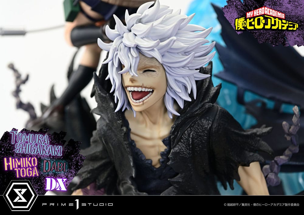 My Hero Academia Statue Ultimate Premium Masterline Tomura Tomura Shigaraki, Dabi & Himiko Toga Deluxe Version 69cm - Scale Statue - Prime 1 Studio - Hobby Figures UK