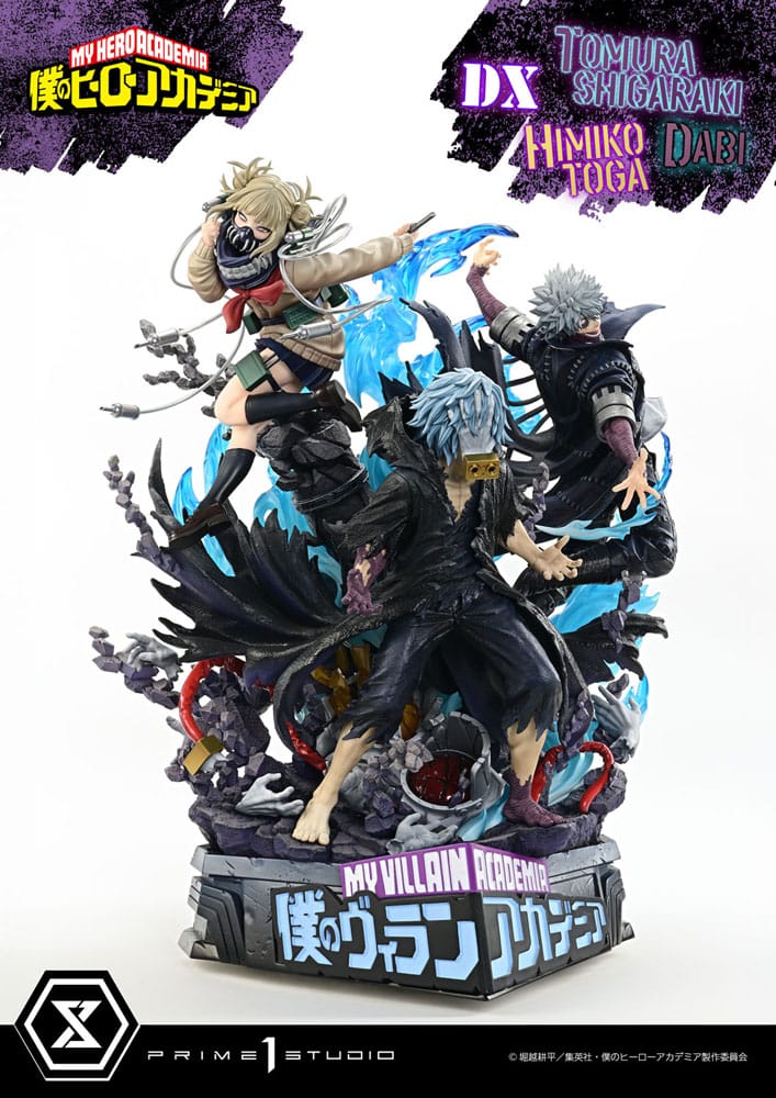 My Hero Academia Statue Ultimate Premium Masterline Tomura Tomura Shigaraki, Dabi & Himiko Toga Deluxe Bonus Version 69cm - Scale Statue - Prime 1 Studio - Hobby Figures UK
