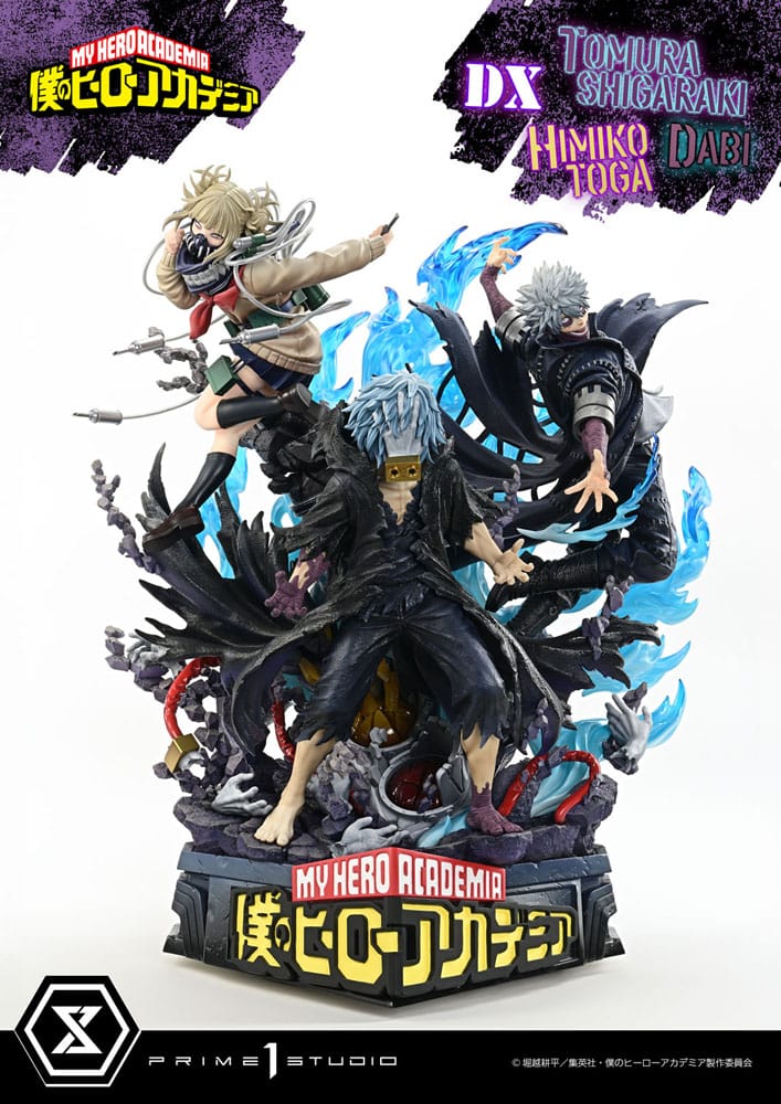 My Hero Academia Statue Ultimate Premium Masterline Tomura Tomura Shigaraki, Dabi & Himiko Toga Deluxe Version 69cm - Scale Statue - Prime 1 Studio - Hobby Figures UK