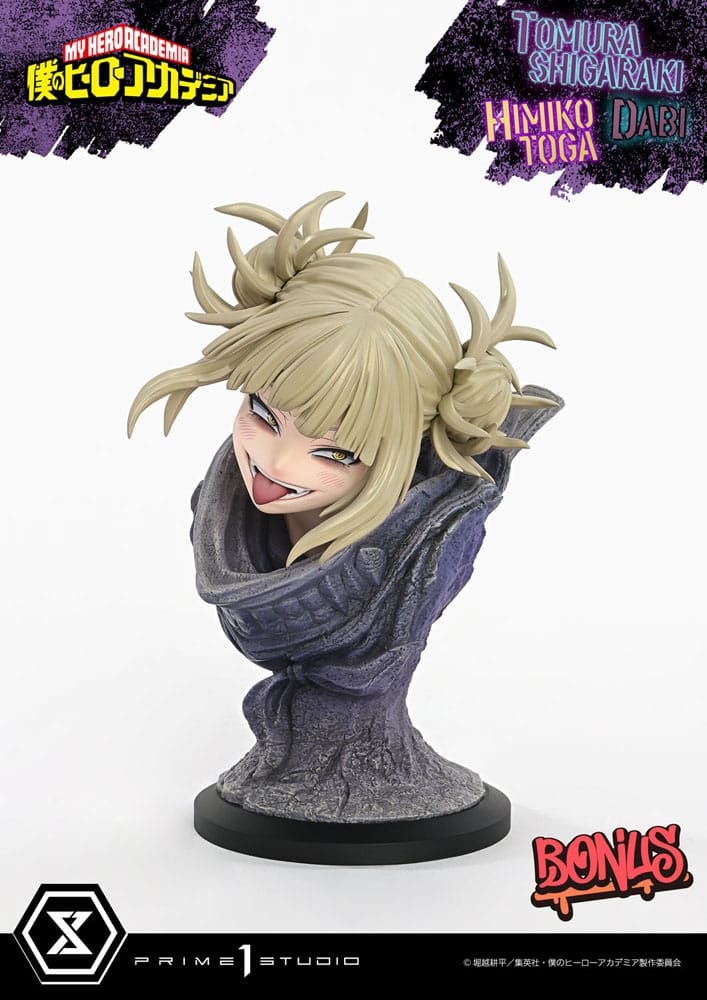 My Hero Academia Statue Ultimate Premium Masterline Tomura Tomura Shigaraki, Dabi & Himiko Toga Deluxe Bonus Version 69cm - Scale Statue - Prime 1 Studio - Hobby Figures UK