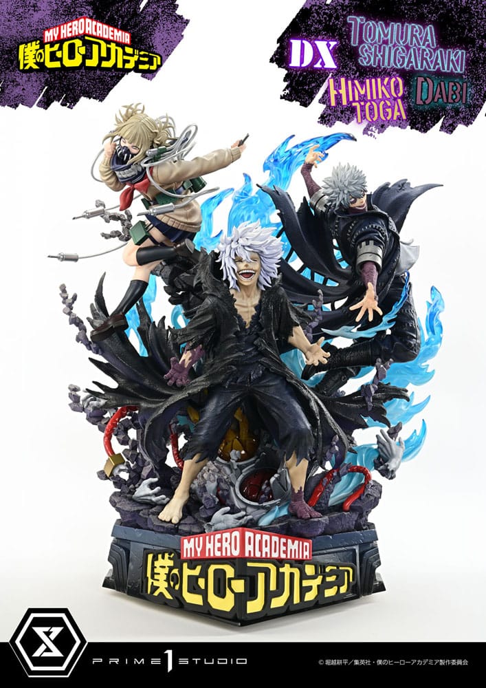 My Hero Academia Statue Ultimate Premium Masterline Tomura Tomura Shigaraki, Dabi & Himiko Toga Deluxe Version 69cm - Scale Statue - Prime 1 Studio - Hobby Figures UK