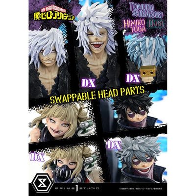 My Hero Academia Statue Ultimate Premium Masterline Tomura Tomura Shigaraki, Dabi & Himiko Toga Deluxe Version 69cm - Scale Statue - Prime 1 Studio - Hobby Figures UK