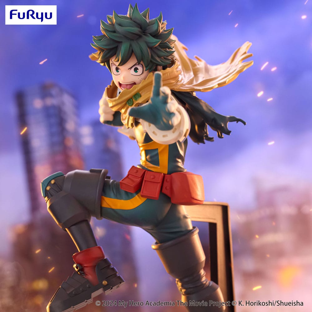 My Hero Academia: You're Next Trio-Try-iT PVC Statue Izuku Midoriya 21cm - Scale Statue - Furyu - Hobby Figures UK