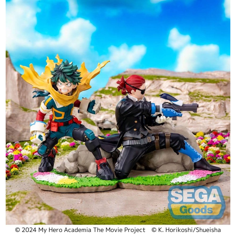 My Hero Academia: You're Next XrossLink PVC Statue Izuku Midoriya 14cm - Scale Statue - Sega - Hobby Figures UK