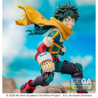 My Hero Academia: You're Next XrossLink PVC Statue Izuku Midoriya 14cm - Scale Statue - Sega - Hobby Figures UK