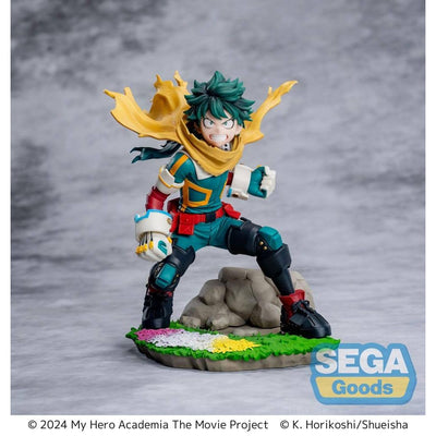 My Hero Academia: You're Next XrossLink PVC Statue Izuku Midoriya 14cm - Scale Statue - Sega - Hobby Figures UK