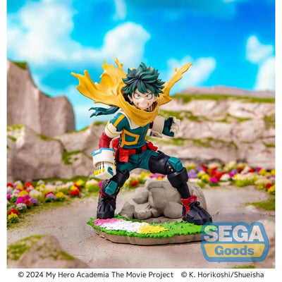 My Hero Academia: You're Next XrossLink PVC Statue Izuku Midoriya 14cm - Scale Statue - Sega - Hobby Figures UK