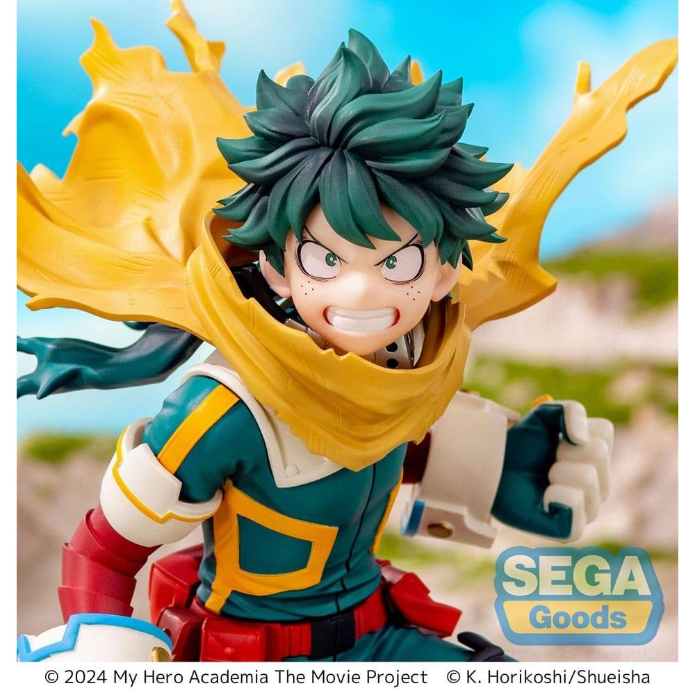 My Hero Academia: You're Next XrossLink PVC Statue Izuku Midoriya 14cm - Scale Statue - Sega - Hobby Figures UK