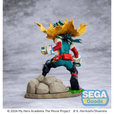 My Hero Academia: You're Next XrossLink PVC Statue Izuku Midoriya 14cm - Scale Statue - Sega - Hobby Figures UK