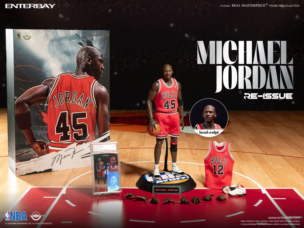 NBA Collection Real Masterpiece Action Figure 1/6 Michael Jordan I
