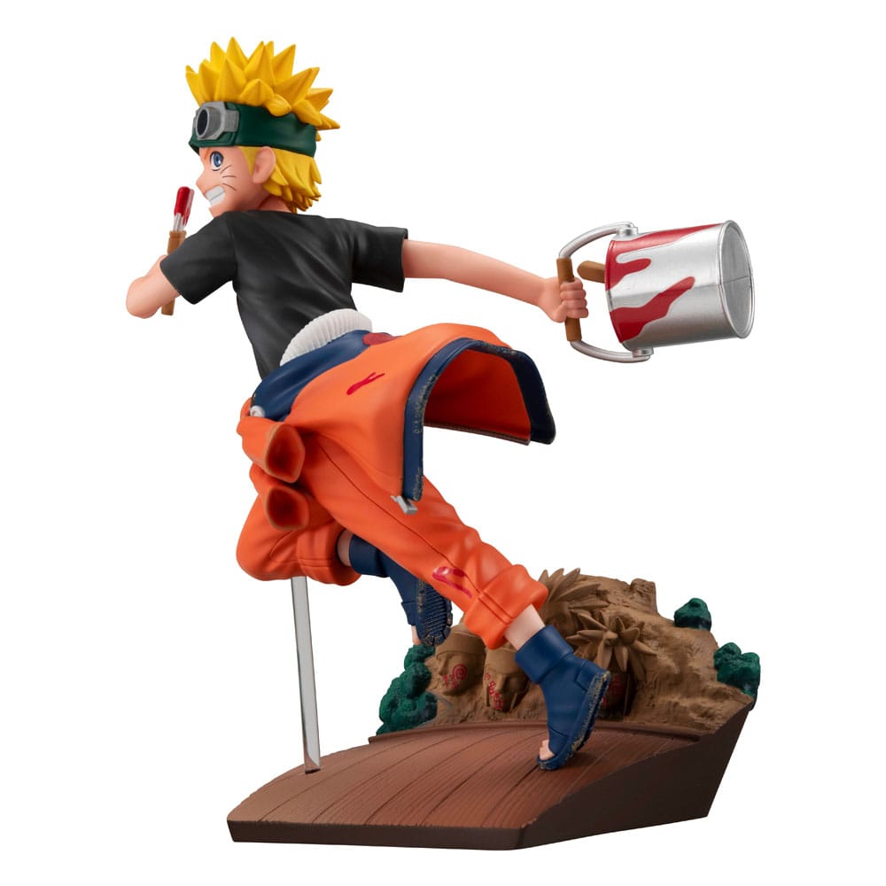 Naruto G.E.M. Series PVC Statue Naruto Uzumaki Go! 15cm - Scale Statue - Megahouse - Hobby Figures UK