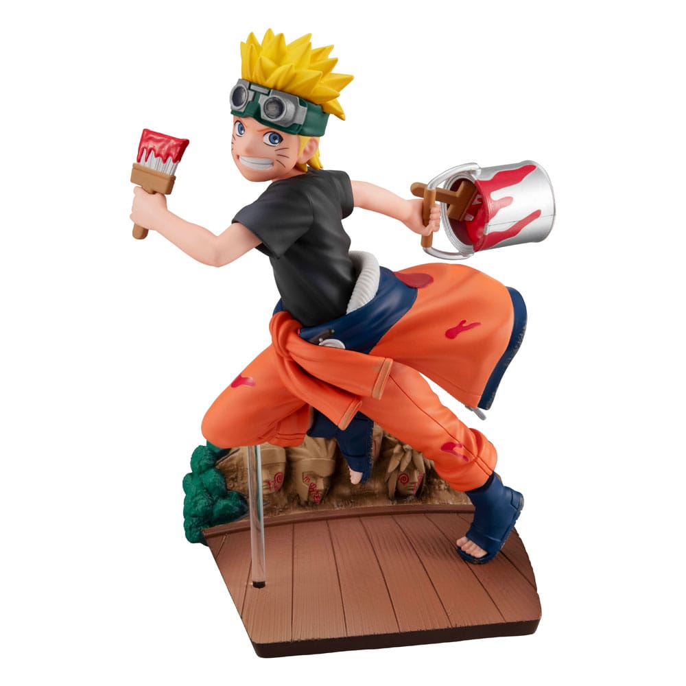 Naruto G.E.M. Series PVC Statue Naruto Uzumaki Go! 15cm - Scale Statue - Megahouse - Hobby Figures UK
