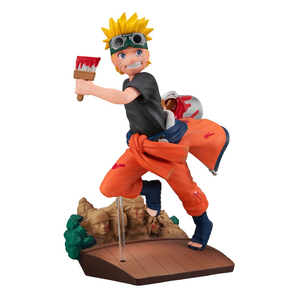 Naruto G.E.M. Series PVC Statue Naruto Uzumaki Go! 15cm - Scale Statue - Megahouse - Hobby Figures UK