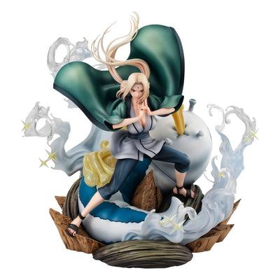 Naruto Gals PVC Statue Tsunade Ver. 3 27cm - Scale Statue - Megahouse - Hobby Figures UK