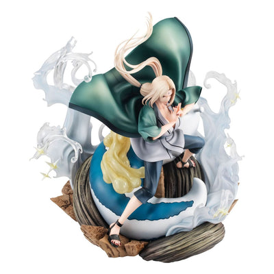 Naruto Gals PVC Statue Tsunade Ver. 3 27cm - Scale Statue - Megahouse - Hobby Figures UK
