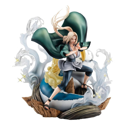 Naruto Gals PVC Statue Tsunade Ver. 3 27cm - Scale Statue - Megahouse - Hobby Figures UK