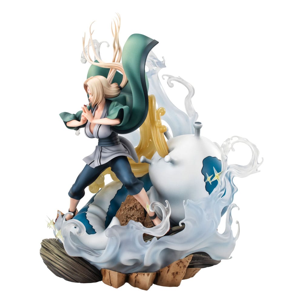 Naruto Gals PVC Statue Tsunade Ver. 3 27cm - Scale Statue - Megahouse - Hobby Figures UK