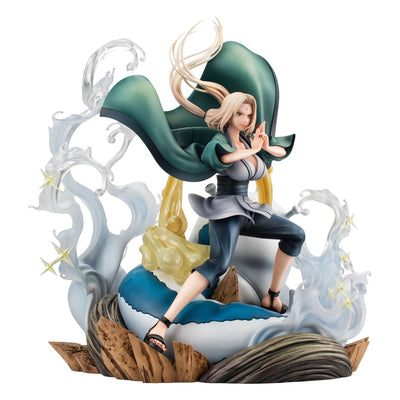 Naruto Gals PVC Statue Tsunade Ver. 3 27cm - Scale Statue - Megahouse - Hobby Figures UK
