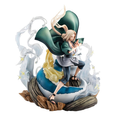 Naruto Gals PVC Statue Tsunade Ver. 3 27cm - Scale Statue - Megahouse - Hobby Figures UK