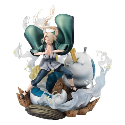 Naruto Gals PVC Statue Tsunade Ver. 3 27cm - Scale Statue - Megahouse - Hobby Figures UK