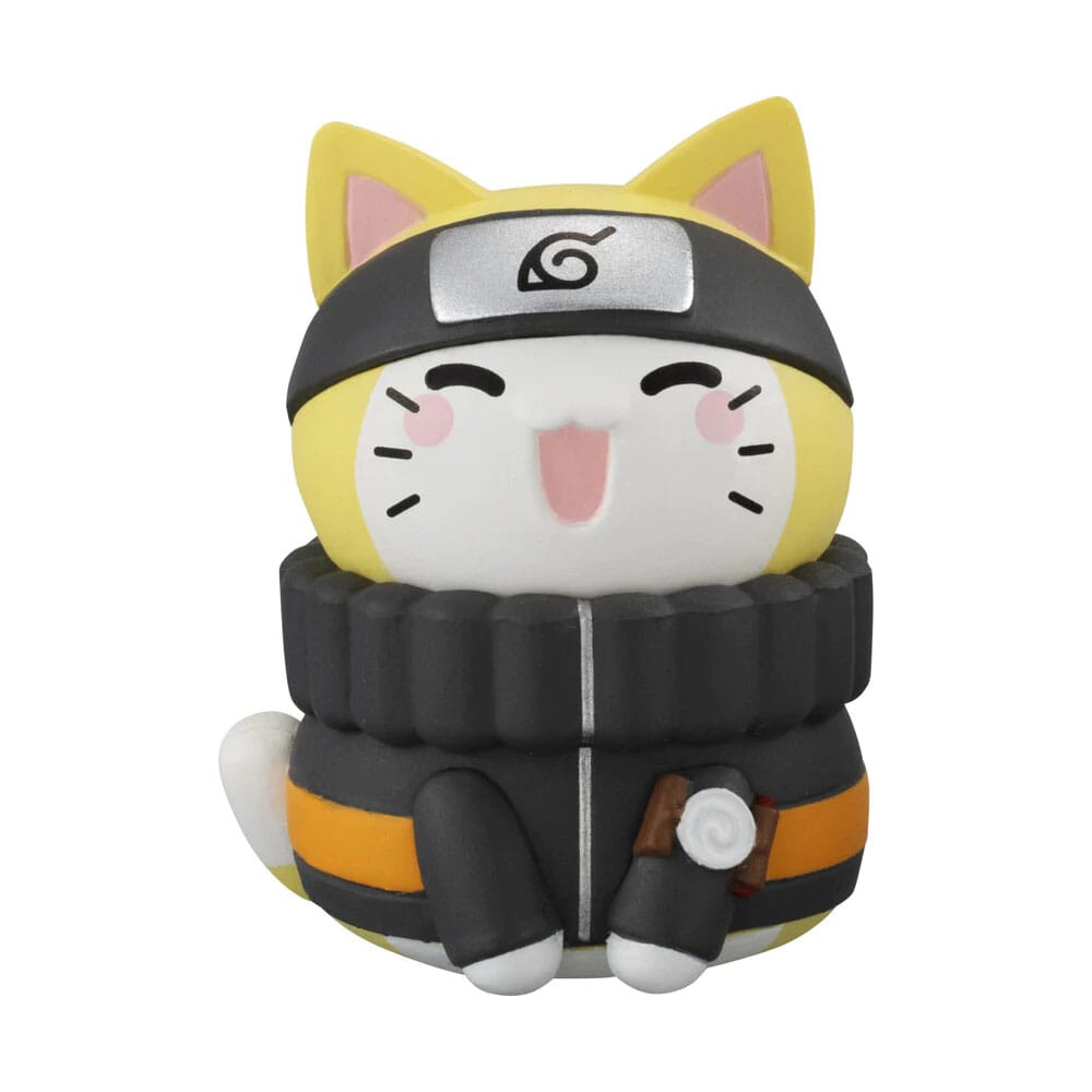 Naruto Mega Cat Project Trading Figures Naruto & Sasuke Limited Ver. - Mini Figures - Megahouse - Hobby Figures UK