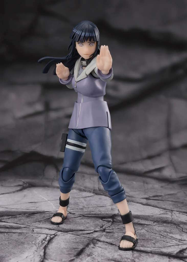 Naruto S.H. Figuarts Action Figure Hinata Hyuga Virtuous Byakugan 13cm - Action Figures - Bandai Tamashii Nations - Hobby Figures UK
