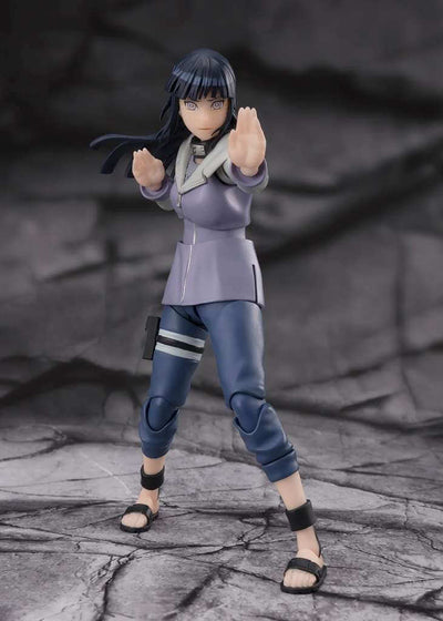 Naruto S.H. Figuarts Action Figure Hinata Hyuga Virtuous Byakugan 13cm - Action Figures - Bandai Tamashii Nations - Hobby Figures UK