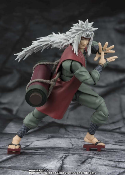 Naruto S.H. Figuarts Action Figure Jiraiya Hidden Leaf Heroic Sage Mode 17cm - Action Figures - Bandai Tamashii Nations - Hobby Figures UK