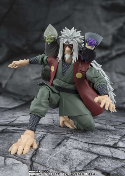 Naruto S.H. Figuarts Action Figure Jiraiya Hidden Leaf Heroic Sage Mode 17cm - Action Figures - Bandai Tamashii Nations - Hobby Figures UK