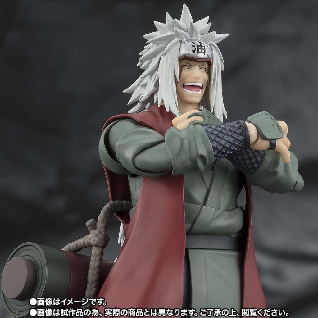 Naruto S.H. Figuarts Action Figure Jiraiya Hidden Leaf Heroic Sage Mode 17cm - Action Figures - Bandai Tamashii Nations - Hobby Figures UK