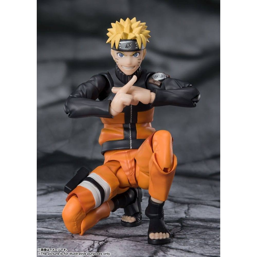Naruto S.H. Figuarts Action Figure Naruto Uzomaki The Jinchuriki entrusted with Hope 15cm - Action Figures - Bandai Tamashii Nations - Hobby Figures UK