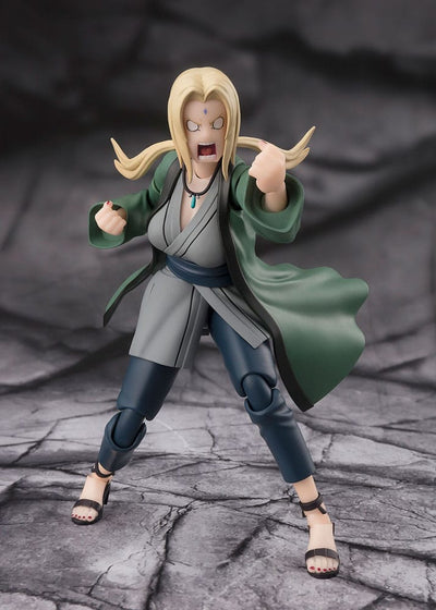 Naruto S.H. Figuarts Action Figure Tsunade The legendary Medical Ninja 14cm - Action Figures - Bandai Tamashii Nations - Hobby Figures UK