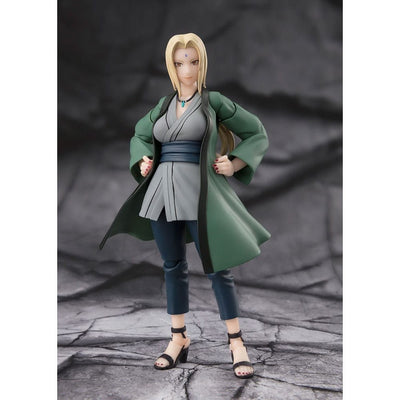 Naruto S.H. Figuarts Action Figure Tsunade The legendary Medical Ninja 14cm - Action Figures - Bandai Tamashii Nations - Hobby Figures UK