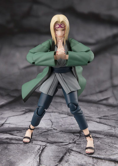 Naruto S.H. Figuarts Action Figure Tsunade The legendary Medical Ninja 14cm - Action Figures - Bandai Tamashii Nations - Hobby Figures UK