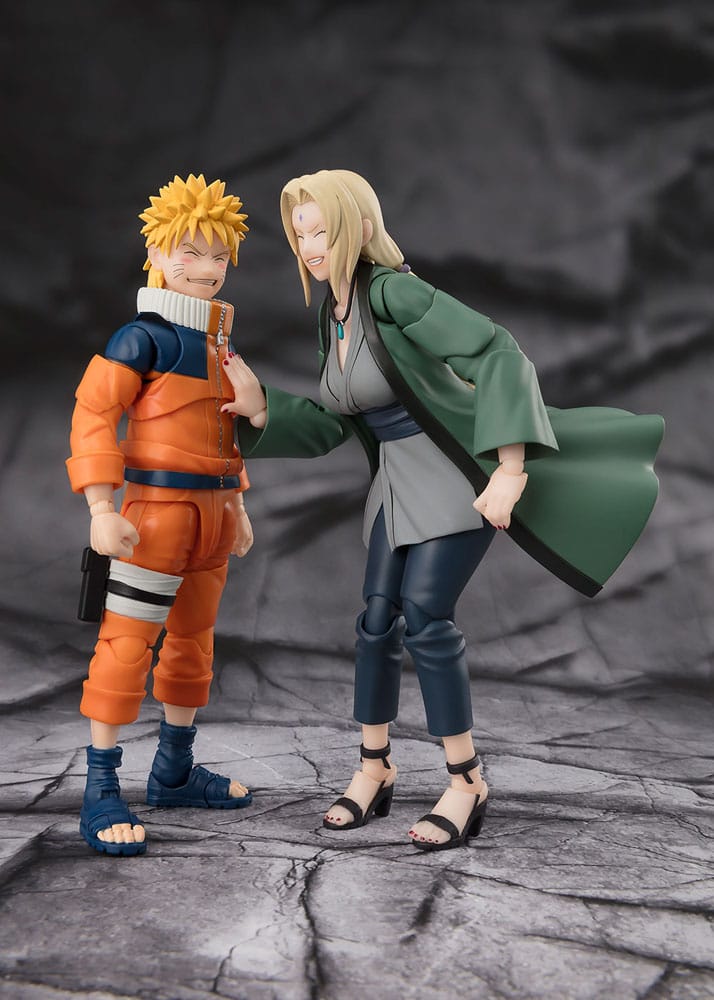 Naruto S.H. Figuarts Action Figure Tsunade The legendary Medical Ninja 14cm - Action Figures - Bandai Tamashii Nations - Hobby Figures UK
