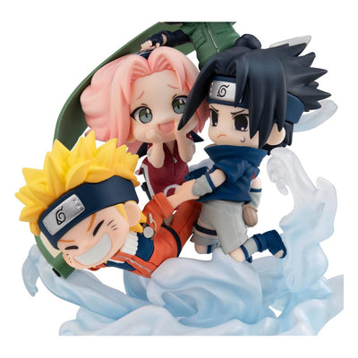 Naruto Shippuden FigUnity PVC Mini Statue Gather here, Team 7 13cm - Mini Figures - Megahouse - Hobby Figures UK
