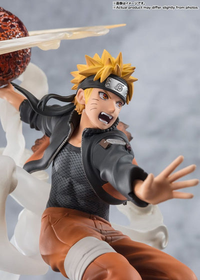 Naruto Shippuden Figuarts ZERO Extra Battle PVC Statue Naruto Uzumaki-Sage Art: Lava Release Rasenshuriken 24cm - Scale Statue - Bandai Tamashii Nations - Hobby Figures UK