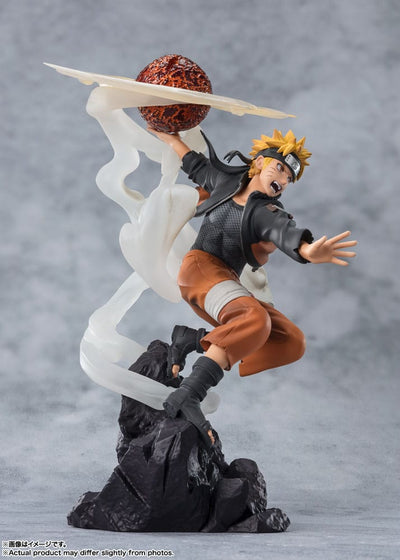 Naruto Shippuden Figuarts ZERO Extra Battle PVC Statue Naruto Uzumaki-Sage Art: Lava Release Rasenshuriken 24cm - Scale Statue - Bandai Tamashii Nations - Hobby Figures UK